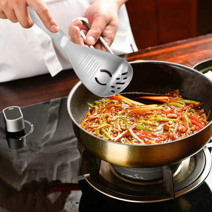 Shopnoria丨2-Piece Stainless Steel 5-in-1 Multipurpose Kitchen Spoon