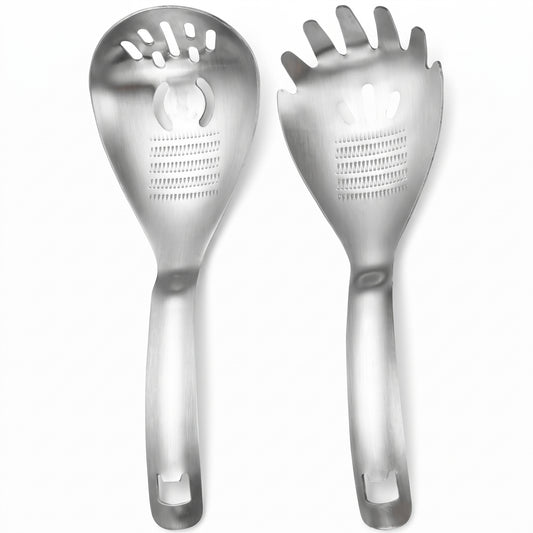 Shopnoria丨2-Piece Stainless Steel 5-in-1 Multipurpose Kitchen Spoon